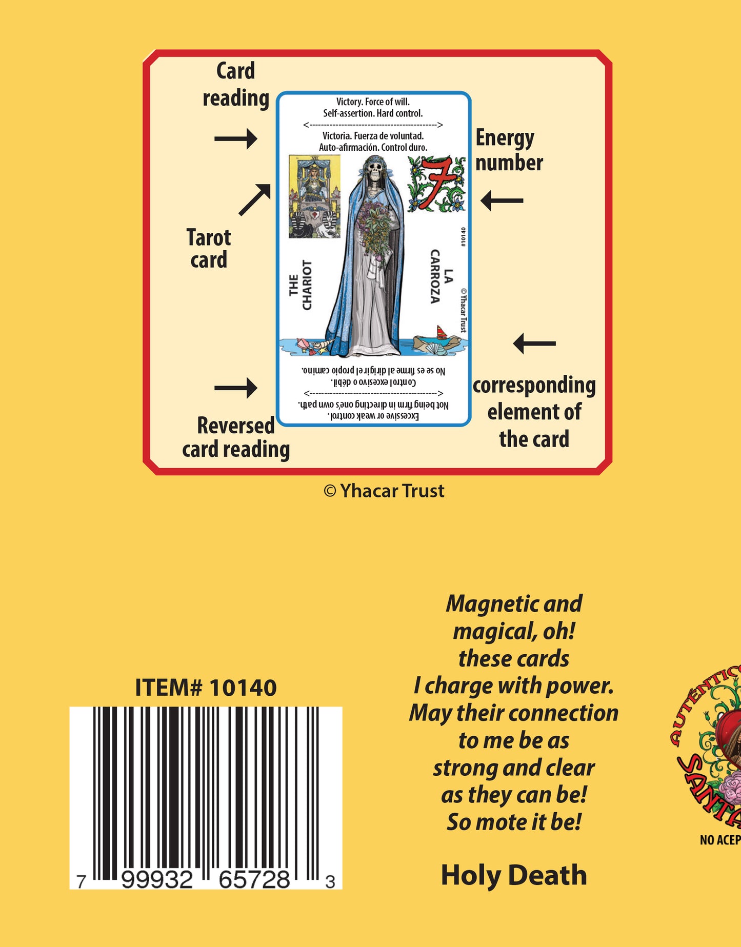 Major Arcana Tarot of the Holy Death