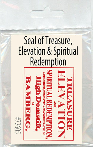 Seal of Treasure, Elevation & Spiritual Redemption (12) - Sello de Tesoro, Elevation y Redención Espiritual