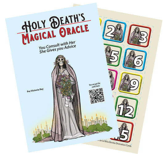 Holy Death Magical Oracle Book and Cards Set