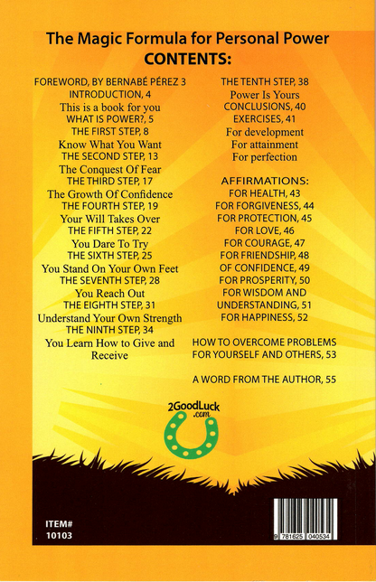 The Magic Formula for Personal Power, by Mikhail Strabo