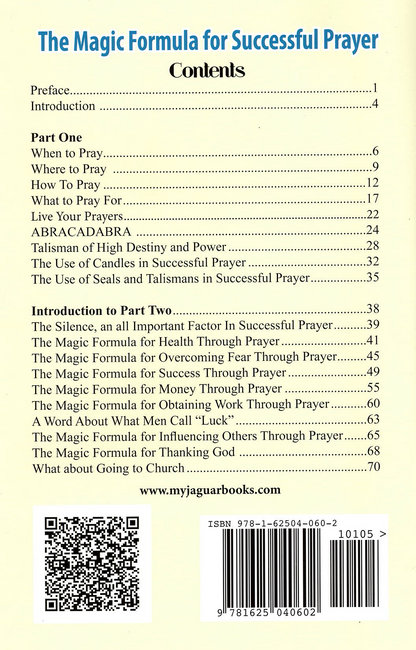 The Magic Formula for Successful Prayer, by Mikhail Strabo