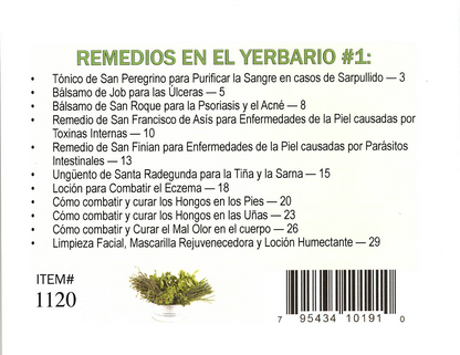 Yerbario Acné Y Sarpullido, por Sylvia Carlock