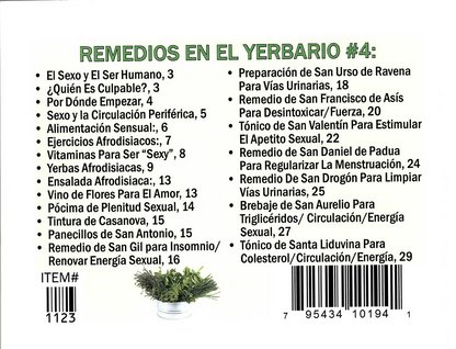 Yerbario Problemas de Disfunción Eréctil y Frigidez Femenina