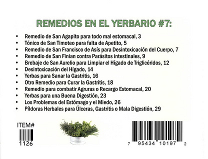 Yerbario Problemas de Digestión e Hígado, por Sylvia Carlock