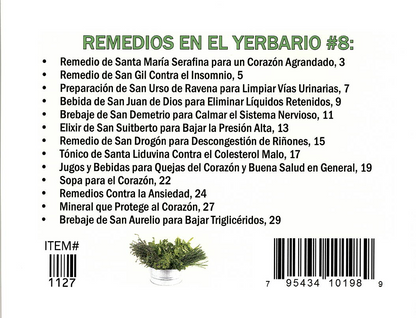 Yerbario Enfermedades del Corazón, por Sylvia Carlock