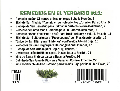 Yerbario Presíón Arterial Alta o Baja, por Sylvia Carlock