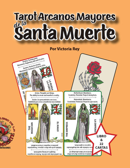 Nuevo Tarot Arcanos Mayores con la Santísima Muerte