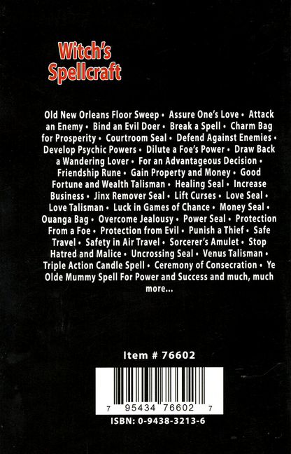 Witch's Spellcraft Revised